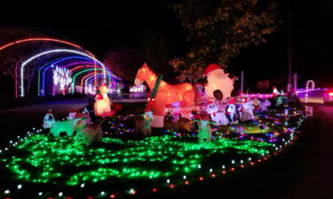 Holiday lights, watsonville, santa cruz county