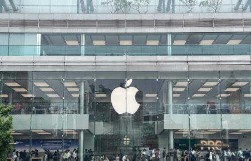 A man holds an Apple iPhone 16 Pro Max ahead of the launch of sales of the new iPhone 16 series smartphones in a store in Moscow