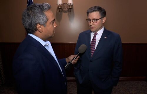 CNN's Manu Raju interview's House Speaker Mike Johnson on October 30