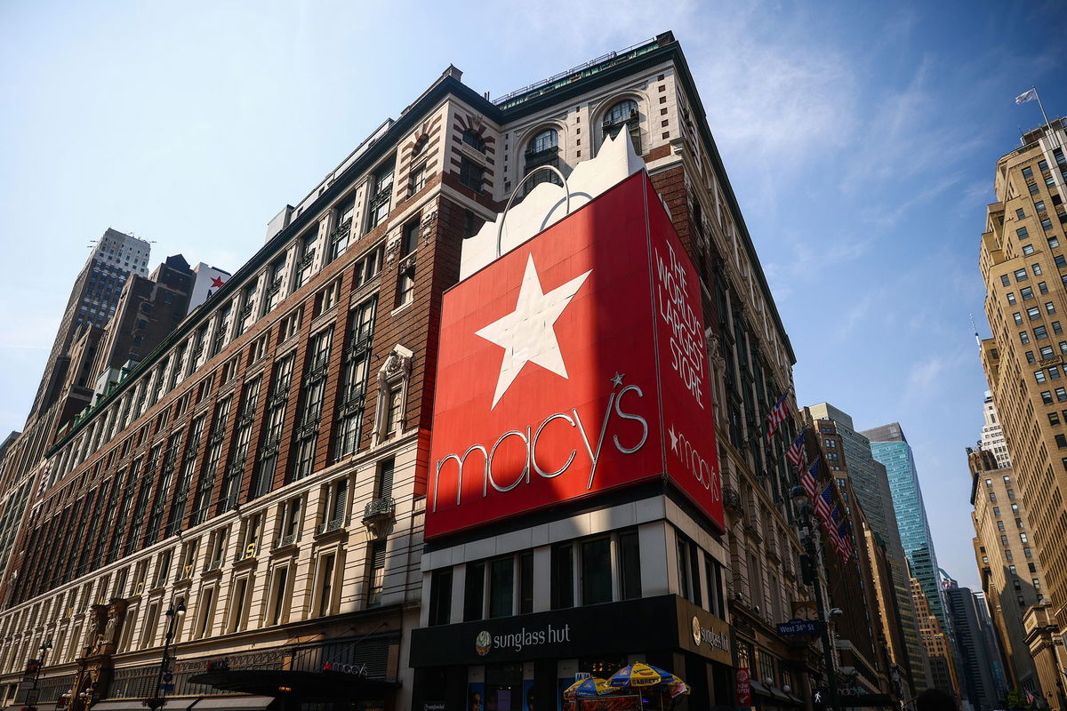 <i>Beata Zawrzel/NurPhoto/Getty Images via CNN Newsource</i><br/>Macy's has delayed its earnings after it found an employee hid millions of dollars in expenses.