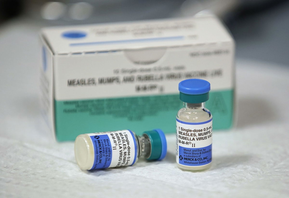 <i>George Frey/Getty Images via CNN Newsource</i><br/>Measles is debilitating