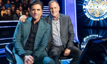 John Stamos and Dave Coulier on 'Who Wants to be a Millionaire' in July.