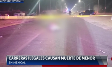 Atienden problema de Carreras Clandestinas en Mexicali donde murió un menor