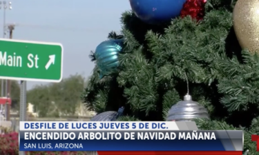 San Luis inicia festejos Navideños mañana Martes 3 de Diciembre