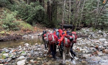 rescued hiker