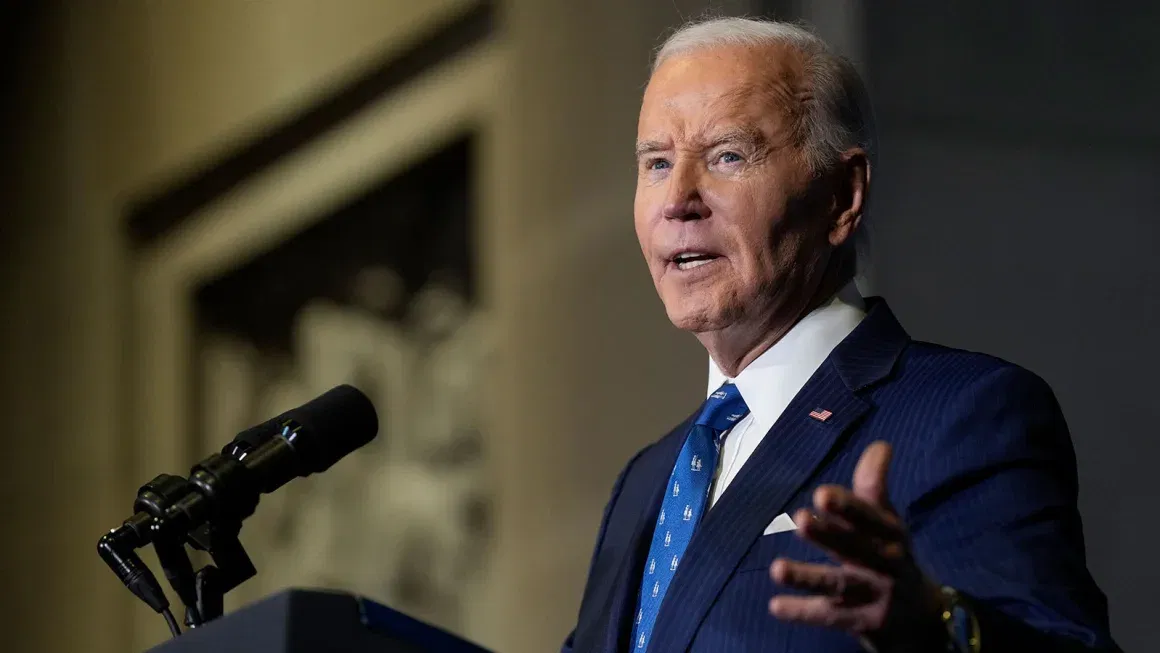 President Joe Biden speaks at the Department of the Interior in Washington, December 9, 2024. File photo