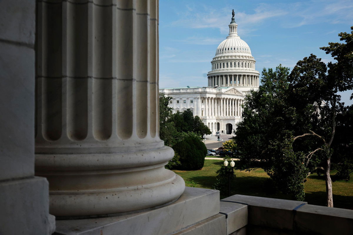 <i>Chip Somodevilla/Getty Images via CNN Newsource</i><br/>US Capitol Police arrested a Democratic staffer on Monday morning after he entered a House office building with four ammunition magazines and 11 rounds of ammunition