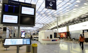 A Russian woman who stowed away on a flight to Paris last week is onboard a flight from Charles de Gaulle Airport headed back to the United States.