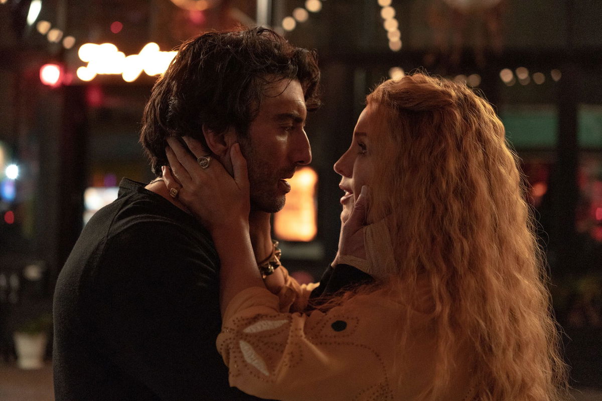 <i>Nicole Rivelli/Sony Pictures via CNN Newsource</i><br/>(From left) Justin Baldoni and Blake Lively in 'It Ends With Us.'