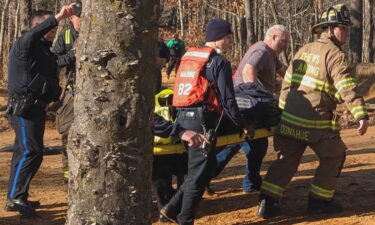 Harrowing body camera video captured the moment first responders raced to rescue a woman and her two dogs from the icy waters of Timber Creek in Blackwood