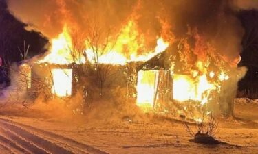 Firefighters battled severe sub-zero wind chills while working to put out an abandoned house fire in Great Bend early Wednesday morning.