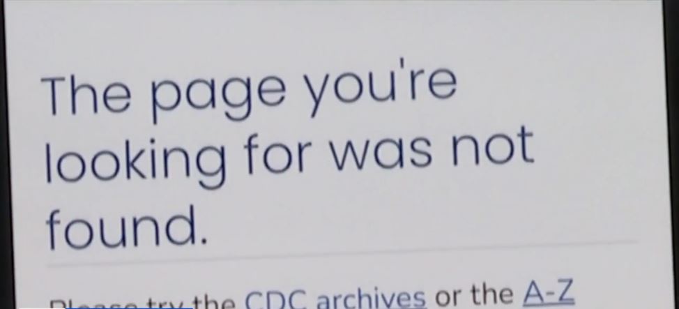 <i>WBZ via CNN Newsource</i><br/>WBZ CDC Webpage