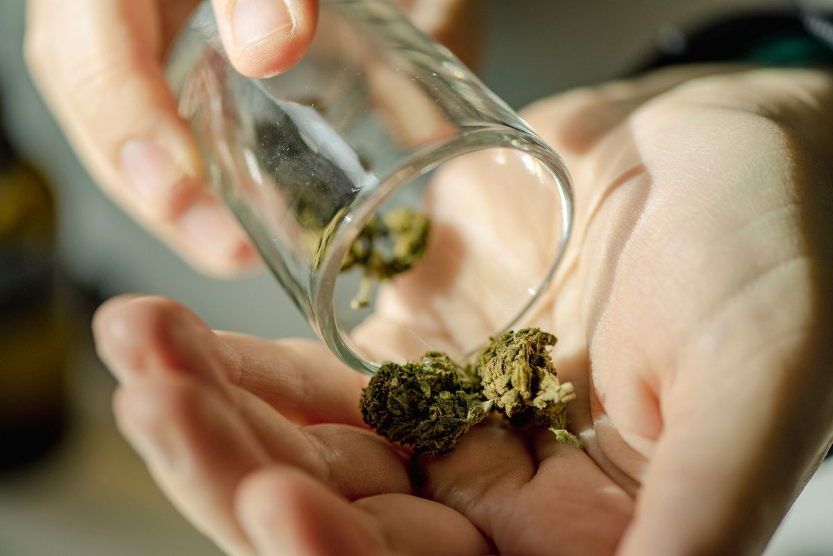 <i>Emilija Manevska/Moment RF/Getty Images via CNN Newsource</i><br/>Children are seeing social media ads for marijuana