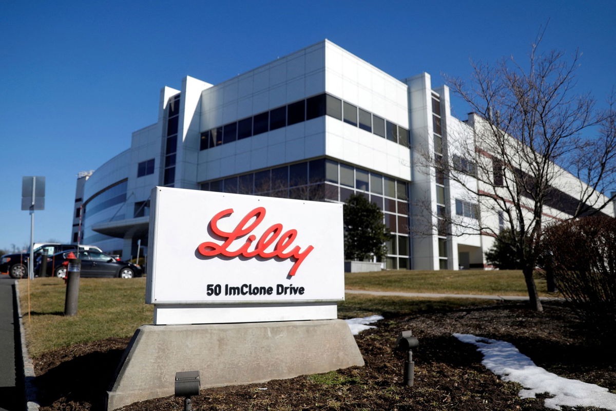 <i>Mike Segar/Reuters via CNN Newsource</i><br/>Eli Lilly says it will build four manufacturing plants that are expected to start producing medicines within five years.