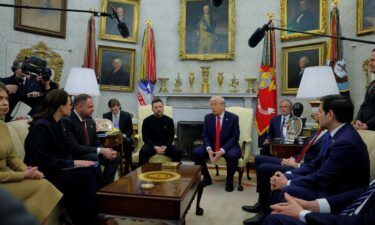 U.S. President Donald Trump meets with Ukrainian President Volodymyr Zelenskiy at the White House. A member of Russia’s state-owned news agency gained access to the Oval Office on February 28 to cover President Trump’s sit-down with Ukrainian President Volodymyr Zelensky – even as the AP and Reuters were barred from the high-level meeting.