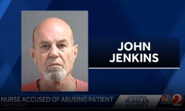 Flagler County deputies say videos show 68-year-old John Jenkins physically abusing a disabled patient.