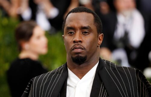 Sean "Diddy" Combs is seen at the Metropolitan Museum of Art Costume Institute Gala Metropolitan Museum of Art Costume Institute Gala in New York City in May 2017. Prosecutors allege Combs forced an employee to engage in sex acts in an amended indictment.