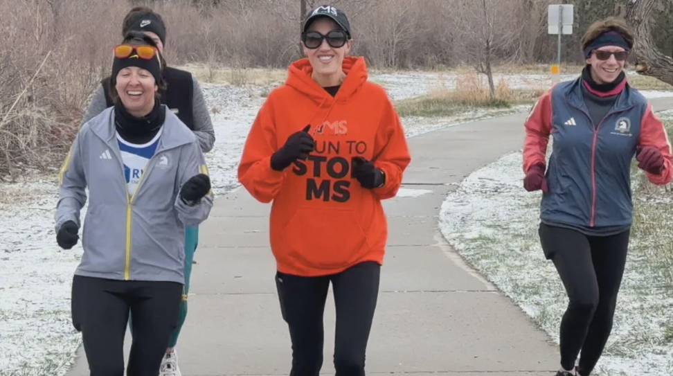 <i>KCNC via CNN Newsource</i><br/>Megan Gage is training for the biggest run of her life after she was diagnosed with Multiple Sclerosis.