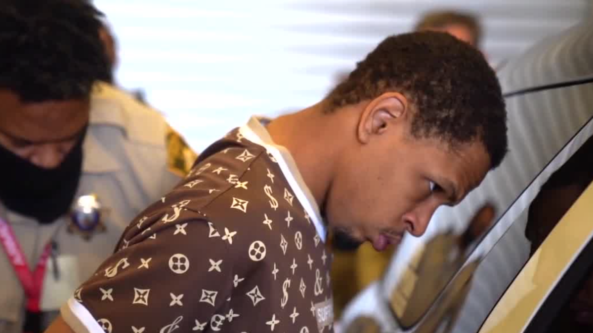 <i>KTNV via CNN Newsource</i><br/>Terrell Rhodes pleaded guilty to killing his girlfriend’s 2-year-old son and later assaulting a police officer.