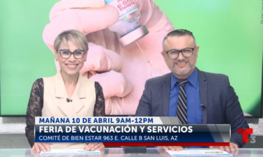 Feria de Vacunación y de Servicios este 10 de Abril en “Comité de Bien Estar”