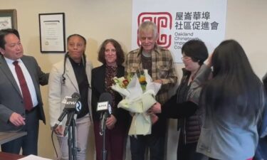 A Good Samaritan was honored in Oakland after he stepped in to stop a brutal attack at a grocery store in the city's Chinatown. Tom Jensen doesn't know what came over him the day he fought off an attacker at Won Kee Grocery last week.