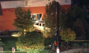 After multiple cars crashed into the side of a home in Highlands Ranch