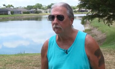 A Florida man in Lakewood Ranch near Sarasota proved himself to be a true patriot when he dove into a lake to save an injured American eagle. Doug Hay and his wife were sitting in their living room when they heard a crash in the lake near their backyard.