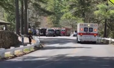 Massachusetts State Police said troopers responded to reports of a fall at Purgatory Chasm. The victim was pronounced dead at the scene. From Sky5