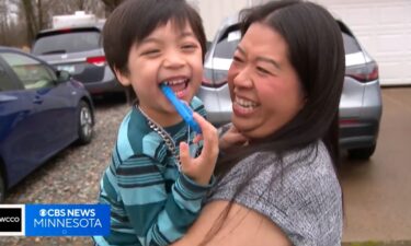A Minnesota family is thanking a Department of Natural Resources officer and his K-9 for bringing their son home safely.  On April 21