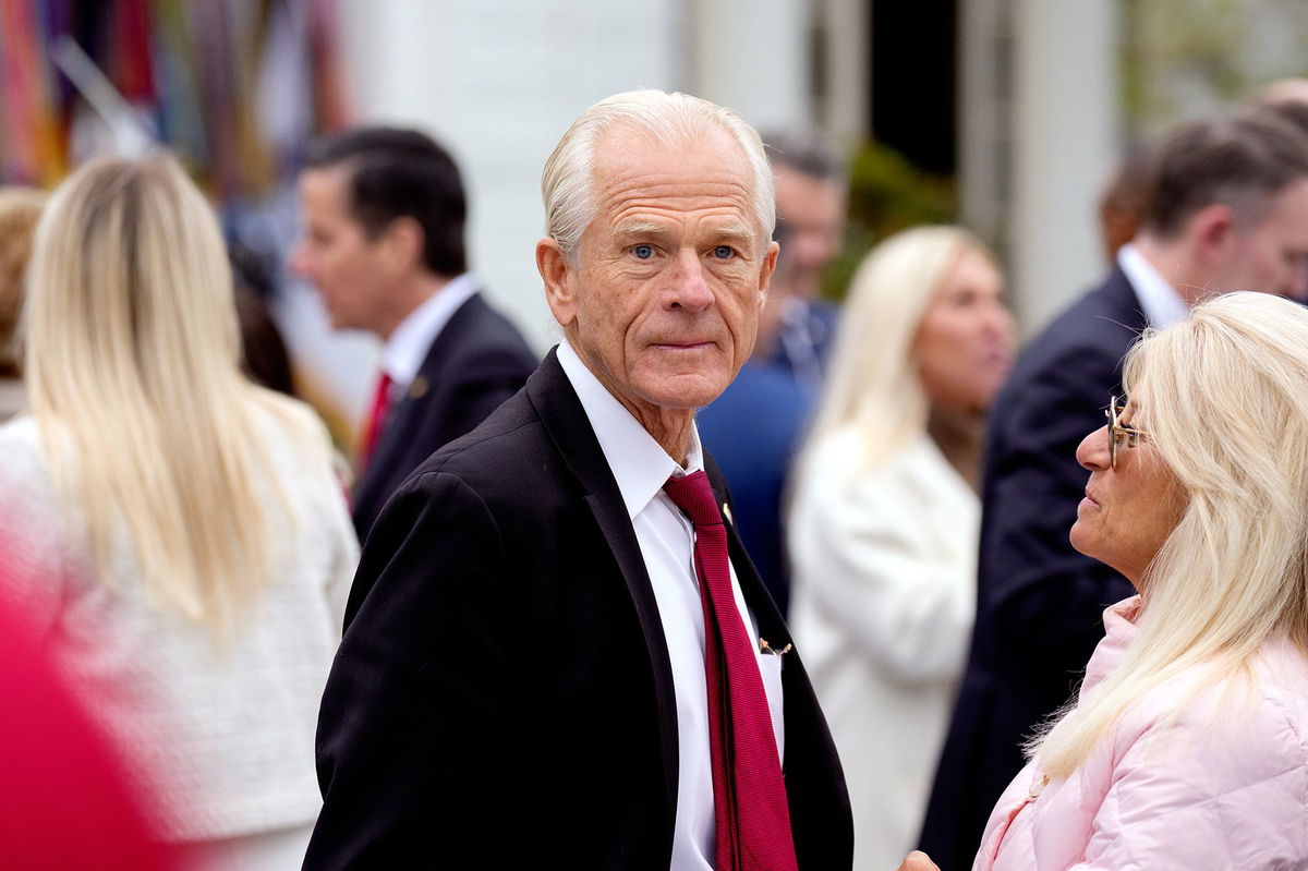 <i>Andrew Harnik/Getty Images via CNN Newsource</i><br/>Peter Navarro