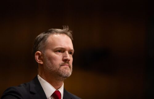 US Trade Representative Jamieson Greer testifies during his confirmation hearing before the Senate Finance Committee on February 6.