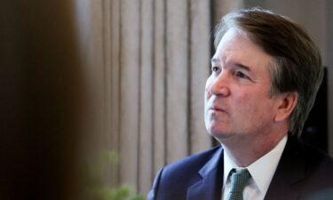 Supreme Court Justice Brett Kavanaugh is pictured in Washington