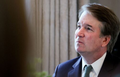 Supreme Court Justice Brett Kavanaugh is pictured in Washington
