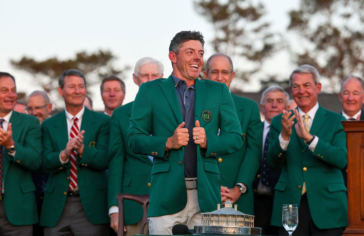 <i>Andrew Redington/Getty Images via CNN Newsource</i><br/>McIlroy joined an exclusive list of golfers to complete a career grand slam following his victory at the Masters.