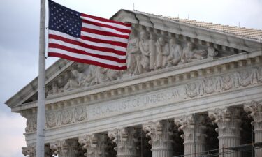 The US Supreme Court is shown March 17 in Washington