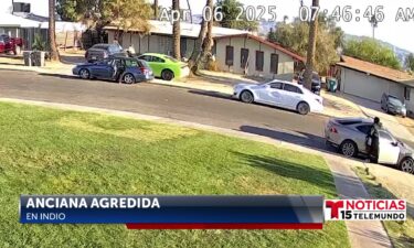 Arestan a sospechoso de agredir a una anciana en vecindario de Indio