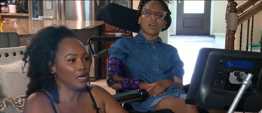 <i>KTVT via CNN Newsource</i><br/>Lestia Nelso believes their high school senior