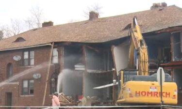 Brandon Bradwell is one of several people who were sent to the hospital after the apartment building on the city's west side exploded.