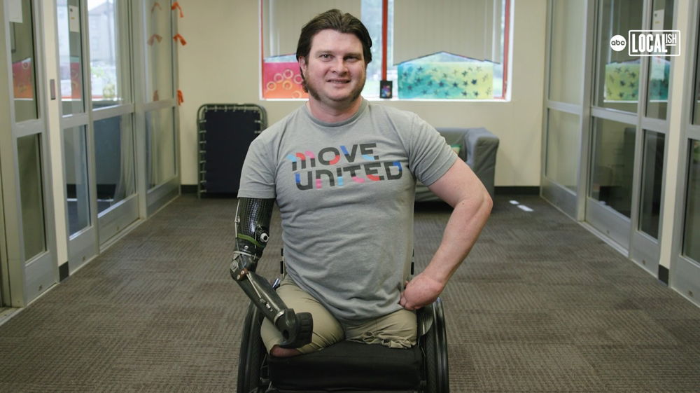 <i>KTRK via CNN Newsource</i><br/>Timothy Brown is enjoying a new sport: Wheelchair Rugby.