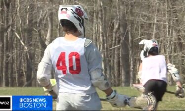 The captain of the Old Rochester Regional High School lacrosse team in Mattapoisett
