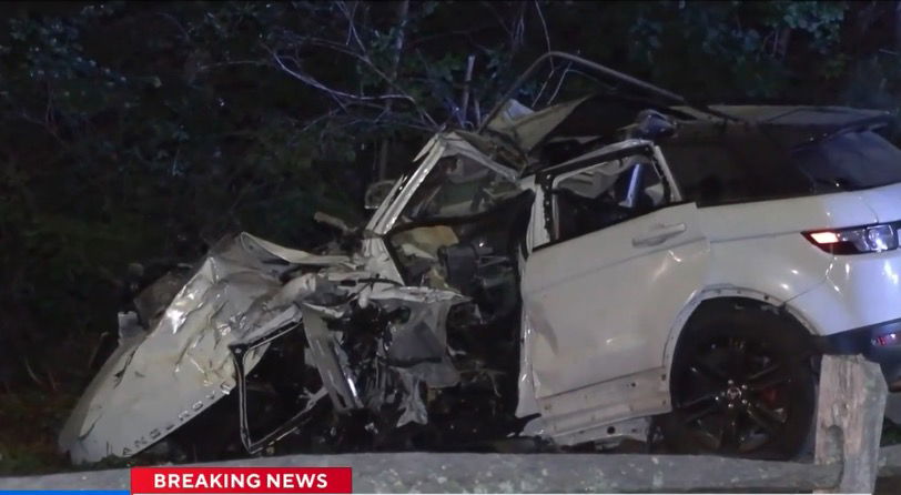 <i>WBZ via CNN Newsource</i><br/>Grief counselors will be available at Falmouth High School after an 18-year-old senior died in a crash Saturday night just weeks before they were scheduled to graduate. The single-car crash happened on Acapesket Road late on May 17. Video from the scene showed a white Range Rover SUV with heavy front-end damage. It appeared to have struck a tree not far from the side of the road.