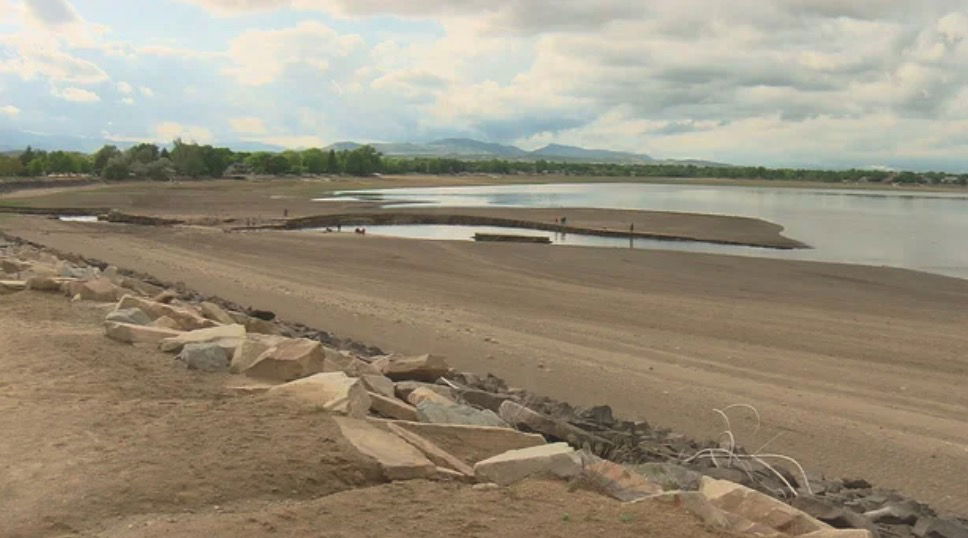 <i>KCNC via CNN Newsource</i><br/>One of the largest lakes in Northern Colorado is experiencing low water levels in the middle of a season when it's normally almost full.