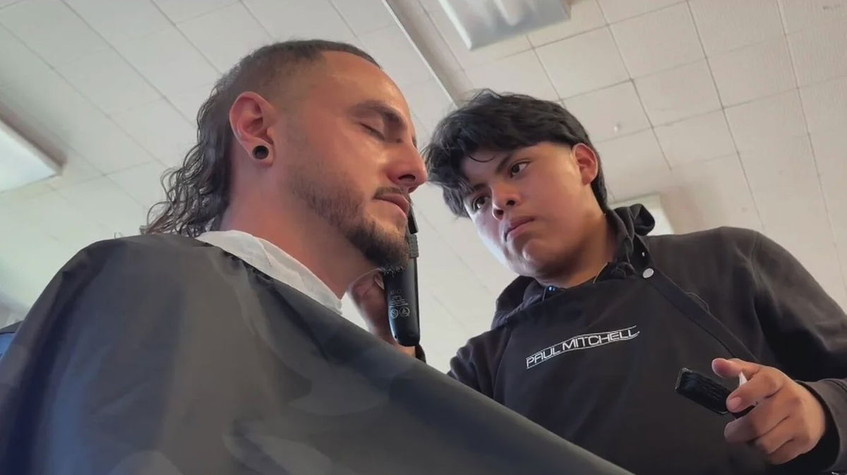 <i>KPIX via CNN Newsource</i><br/>It all began when Pablo was curious about what life would be like as a barber. When he found out his school offered a free after-school class on barbering and how to start a business