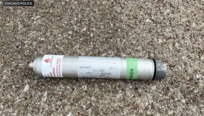 <i>Chicago Police Department/WBBM via CNN Newsource</i><br/>The U.S. Coast Guard said Wednesday that it has now located all the phosphorus flares that were lost in a military exercise earlier this month.
