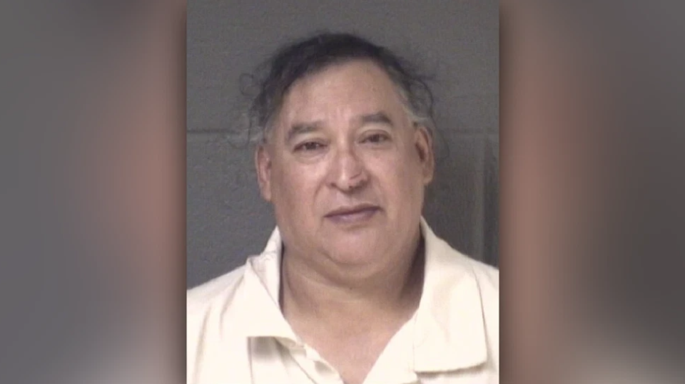 <i>WLOS/Buncombe County Detention Facility via CNN Newsource</i><br/>Michael Lynn Turnbough is charged with a 50B violation