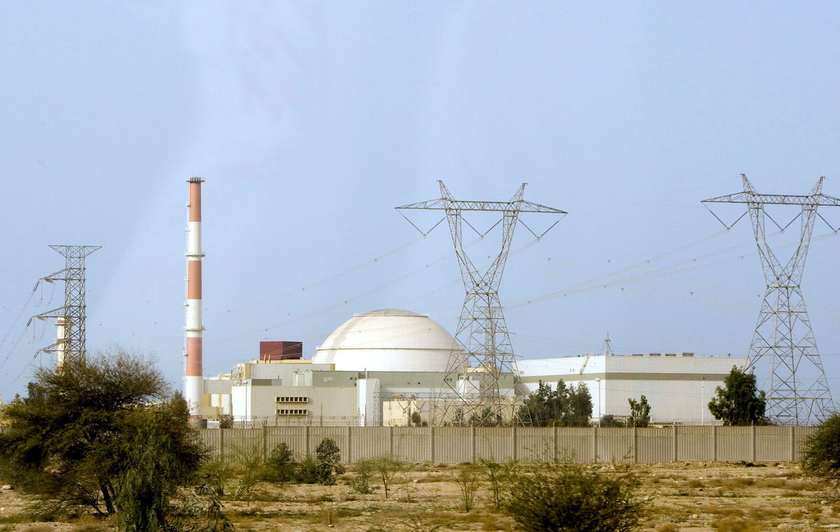 <i>Caren Firouz/Reuters via CNN Newsource</i><br/>A general view shows the reactor at the nuclear power plant in Bushehr