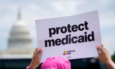 Care advocates attend 24-hour vigil at US Capitol to share stories and urge lawmakers to protect Medicaid on May 7.
