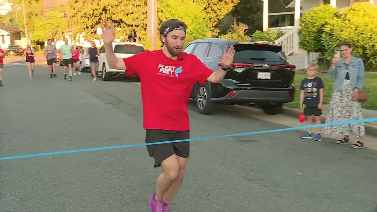 <i>WTVR via CNN Newsource</i><br/>Kirk Millikan has taken running to extraordinary levels