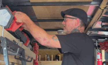 Steve Beam hopes others will also pick up on ways to keep their tools and other stored items safe.