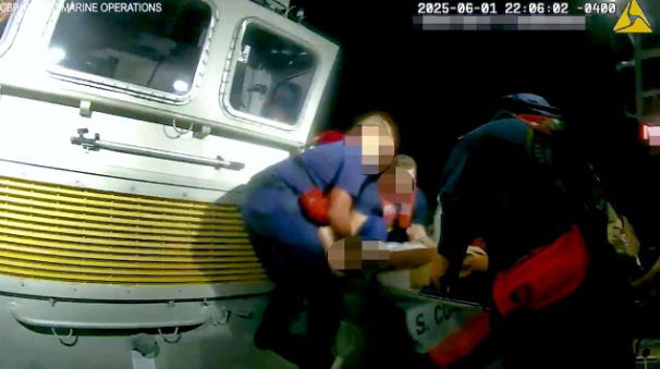 <i>U.S. Customs and Border Protection via CNN Newsource</i><br/>Three people were rescued in a multi-agency response after a small plane crashed on June 1